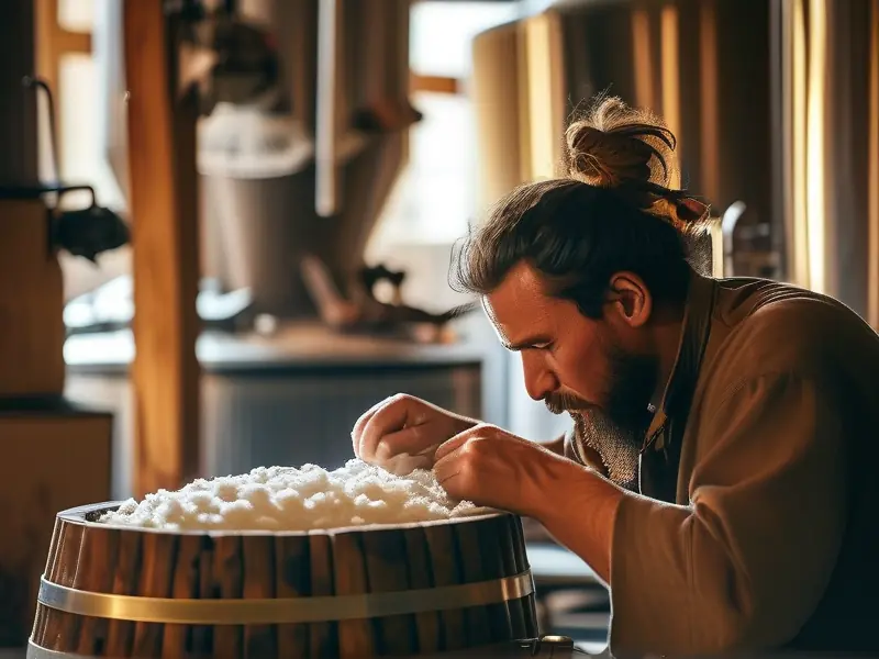 金刚藤酿酒过程展示