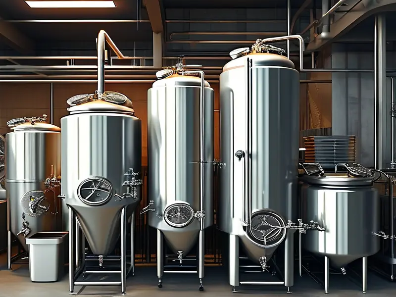 精酿啤酒酿酒设备展示