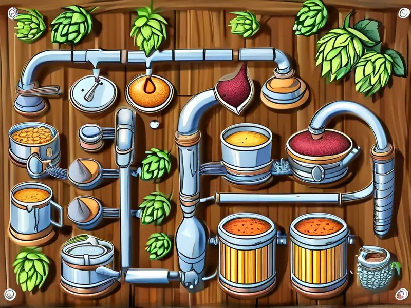 精酿啤酒酿造工艺步骤详解图示