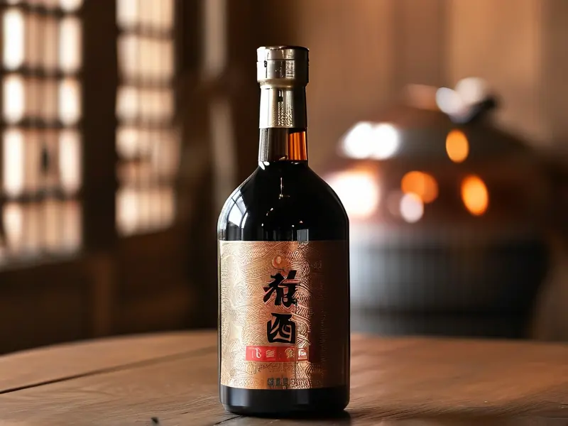 景阳春52度御酿浓香型白酒实物展示