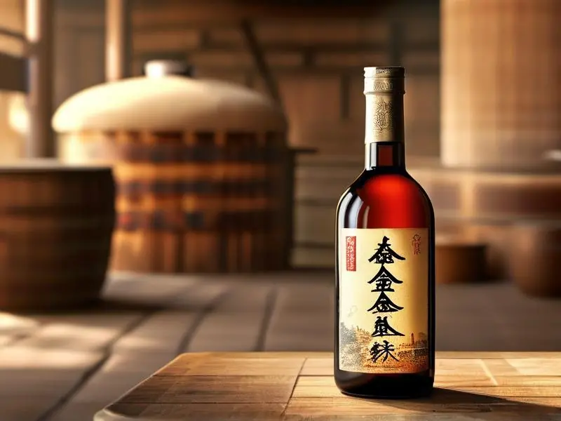 金沙古酒臻酿版实物展示与酿酒环境