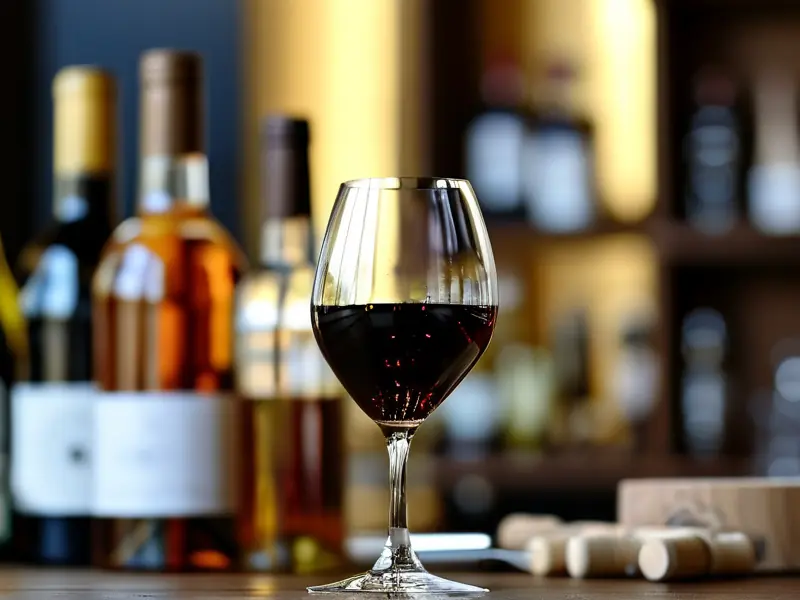 专业品酒师鉴定酒液品质过程实拍