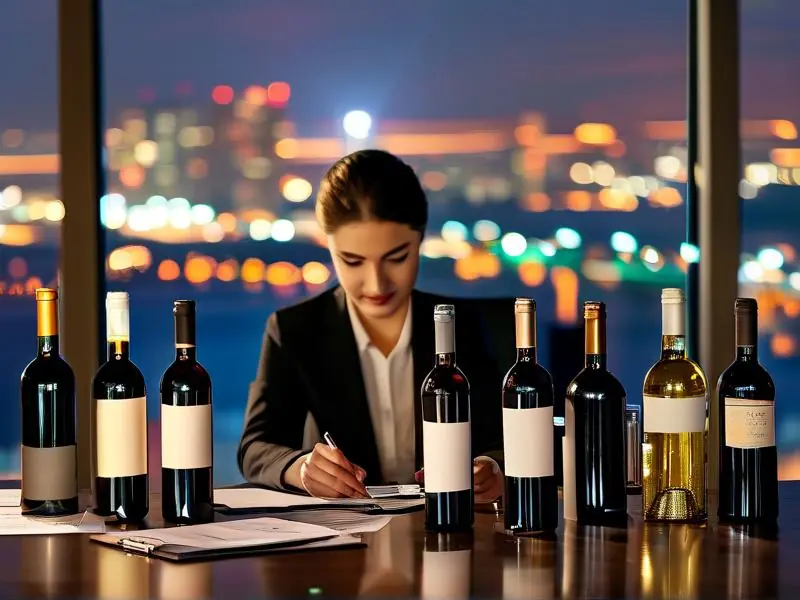 酒水代理商务洽谈场景