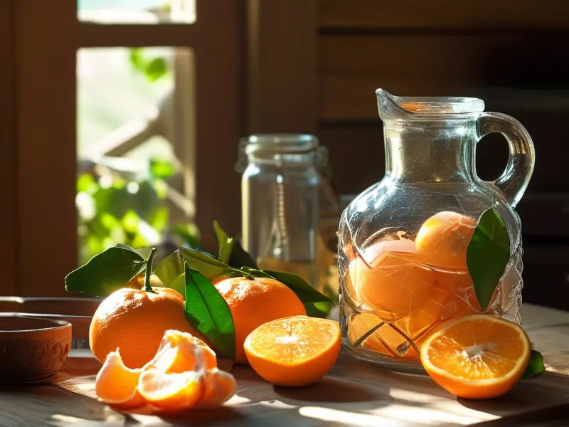 家庭自制橘子酒所需材料和工具