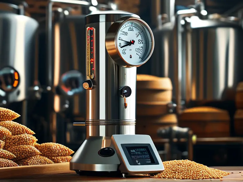 不锈钢烤酒设备工作实拍图