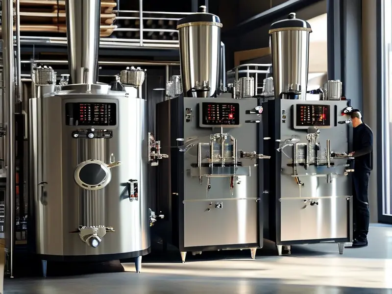 快速酿酒设备操作场景