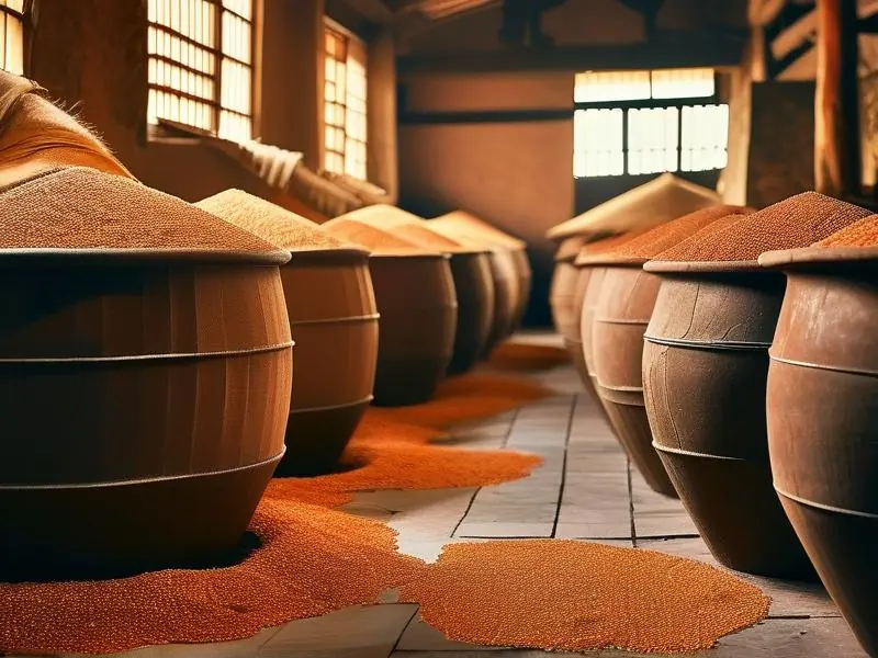 坤沙工艺酒传统酿造过程实拍