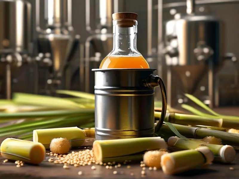 朗姆酒酿造过程中的发酵阶段