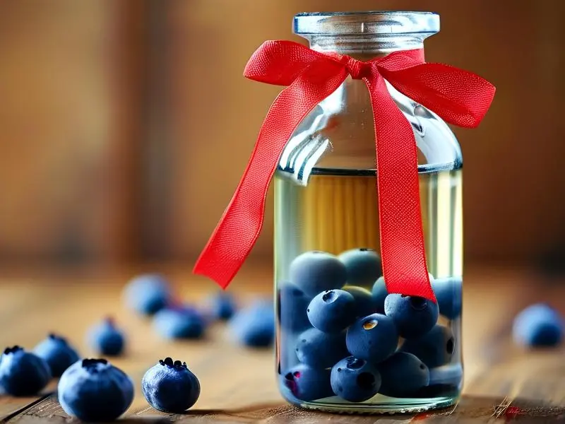 蓝莓泡白酒制作过程展示