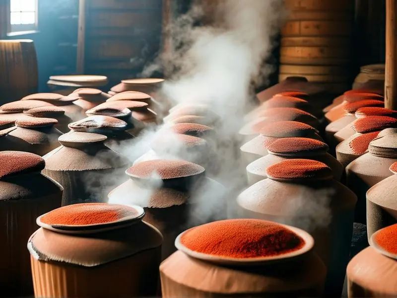 酱香型白酒传统酿造工艺现场展示