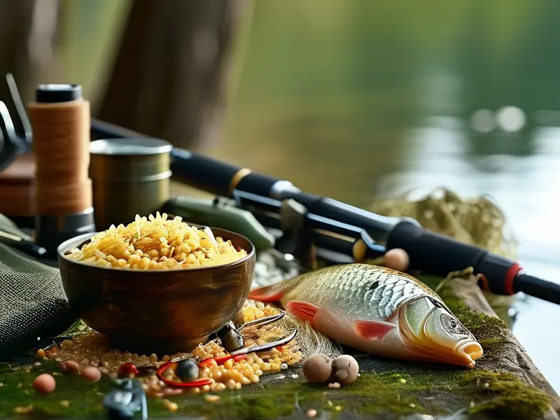 鲤鱼酒米窝料成品展示