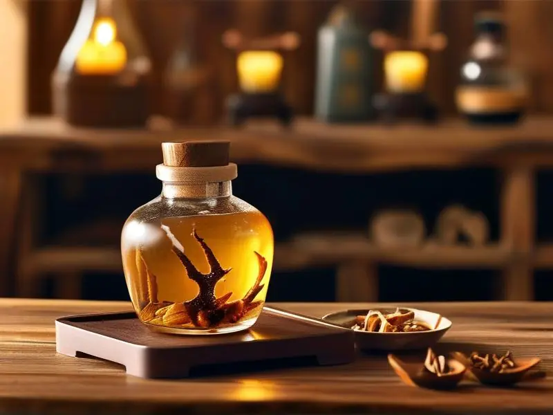 鹿茸泡酒的最佳配方比例展示图