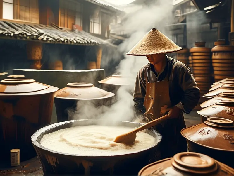 茅台镇酱香酒传统酿造工艺展示