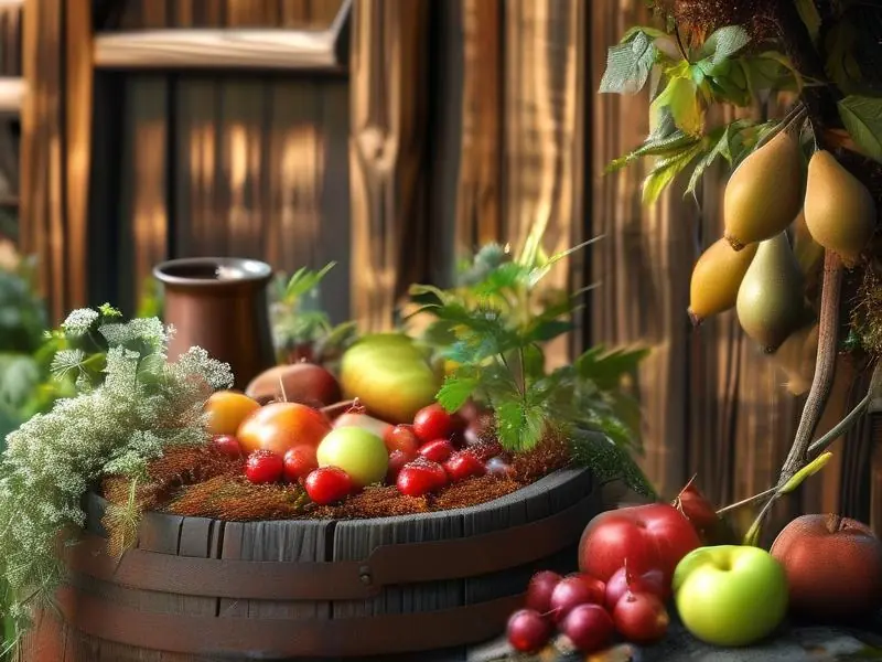 家庭天然发酵酿酒过程展示