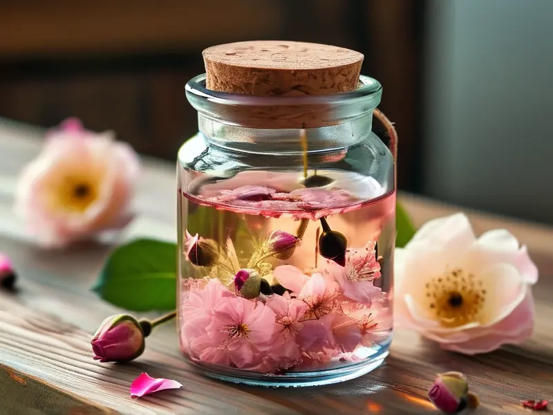 玫瑰酿酒的制作过程展示