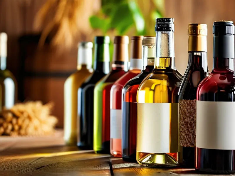 纯粮食酿造白酒品牌展示及原料特写