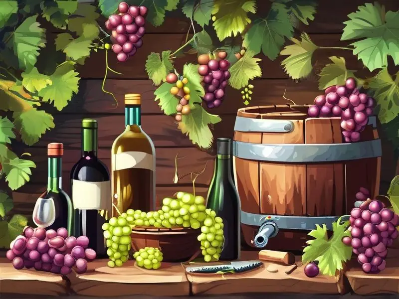 家庭自酿葡萄酒制作过程实拍