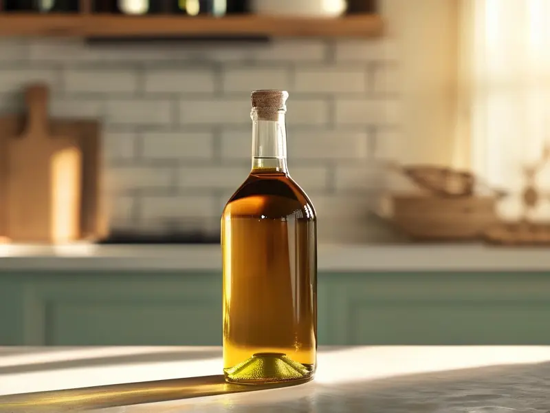 自制青梅酒成品展示与原料摆放