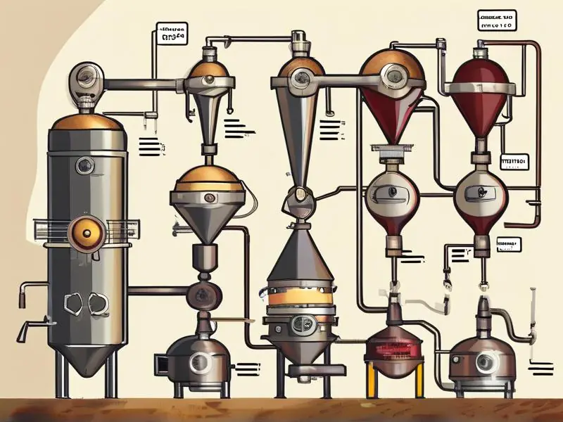 酿酒步骤流程示意图