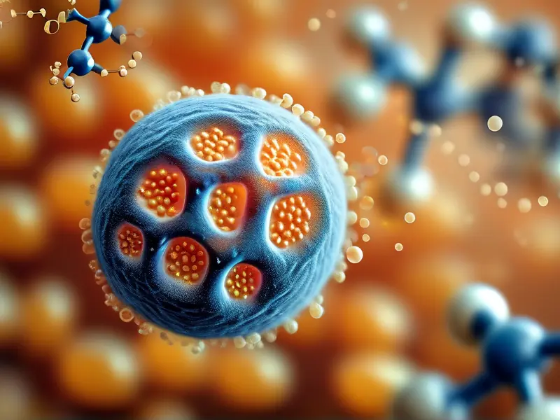 酵母菌酒精发酵过程显微摄影