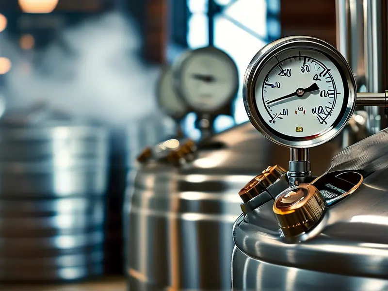 不锈钢酿酒设备工作状态展示