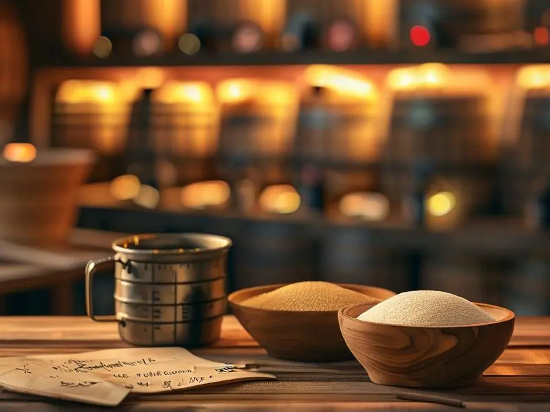 酿酒原料与配方比例测量工具实拍图