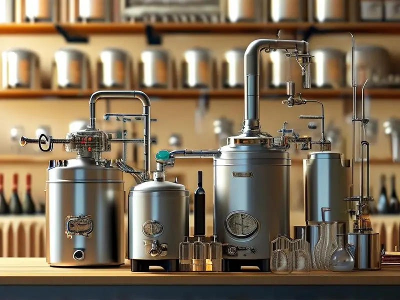 酿酒设备展示