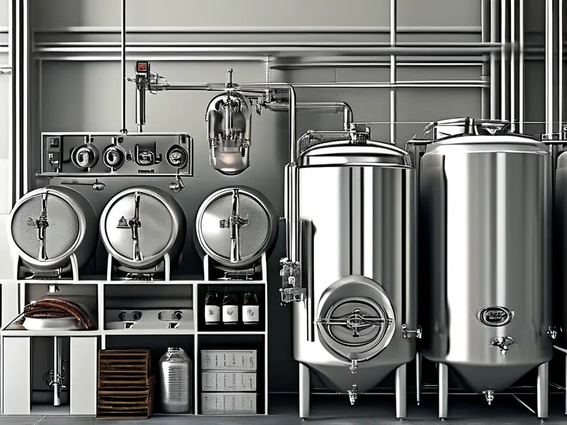 精酿啤酒设备展示