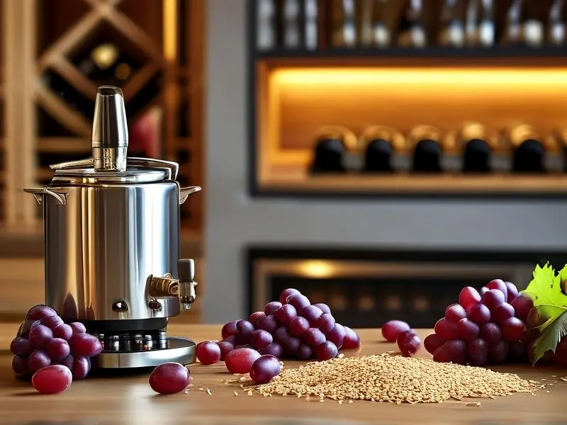 家用小型酿酒设备实景展示