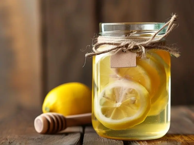 自制柠檬酒原料浸泡过程实拍图