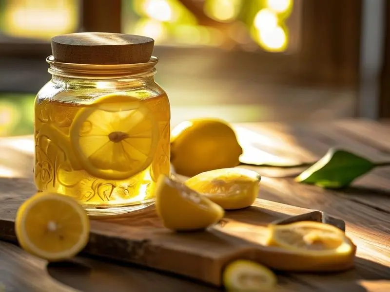 自制柠檬酒原料准备过程实拍图