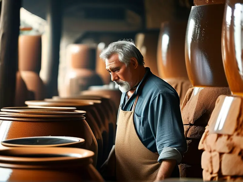 传统浓香白酒发酵工艺现场