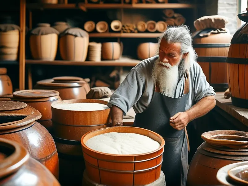 浓香型白酒传统酿造过程实拍