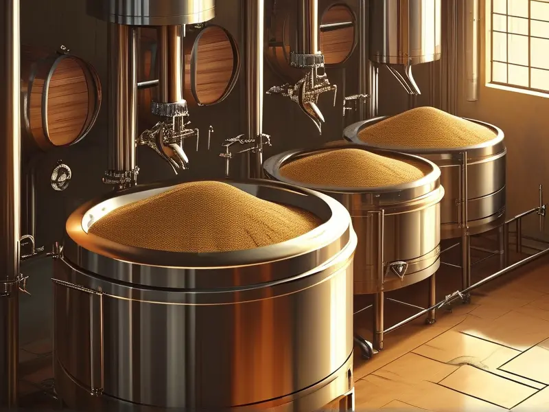 啤酒的酿酒工艺流程图解