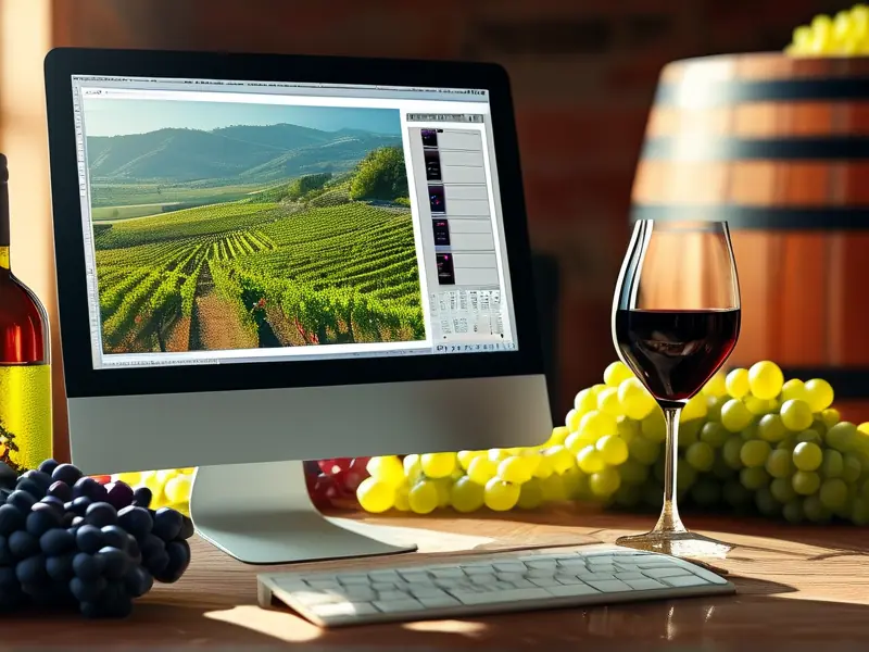 酿酒师制作葡萄酿酒ppt