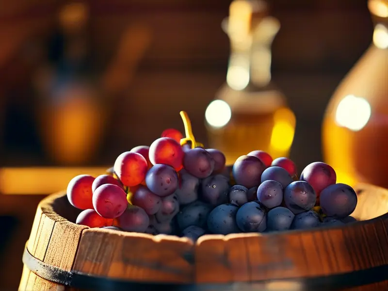 家庭自酿葡萄酒发酵过程实拍