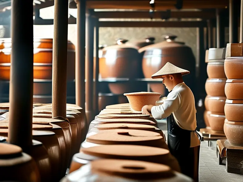 清香型白酒传统酿造工艺现场实拍