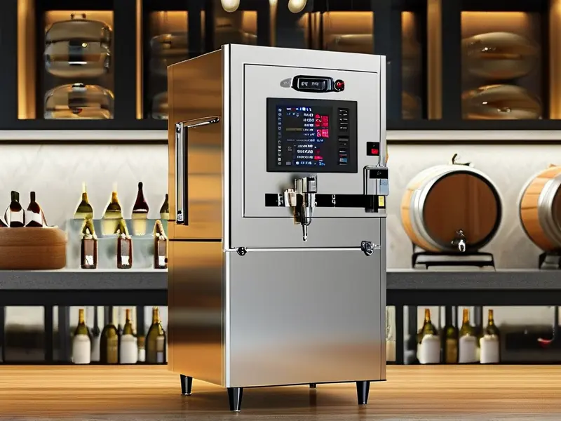 全自动酿酒设备工作场景实拍图