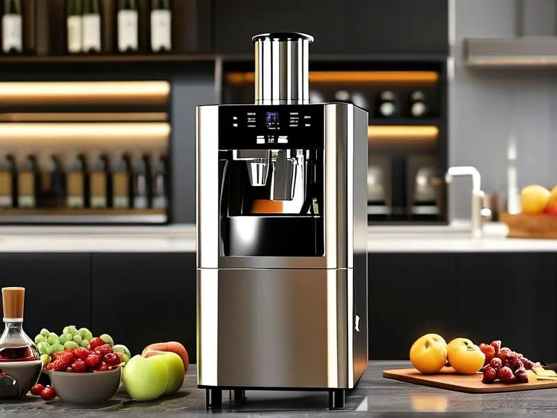 家用全自动自酿酒设备工作场景实拍图