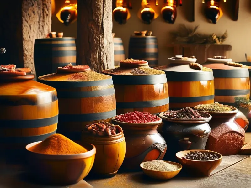 传统肉淘酒制作过程展示