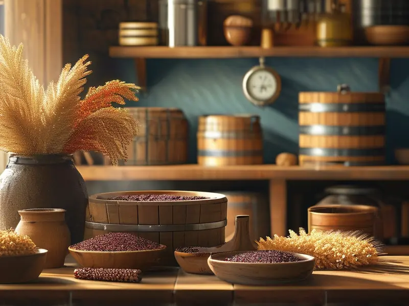 家庭酿白酒原料准备过程实拍