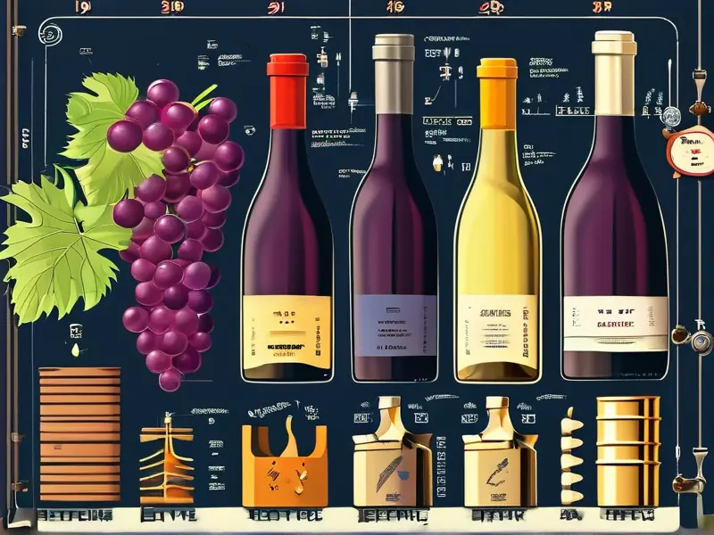 葡萄酒酿制过程图解