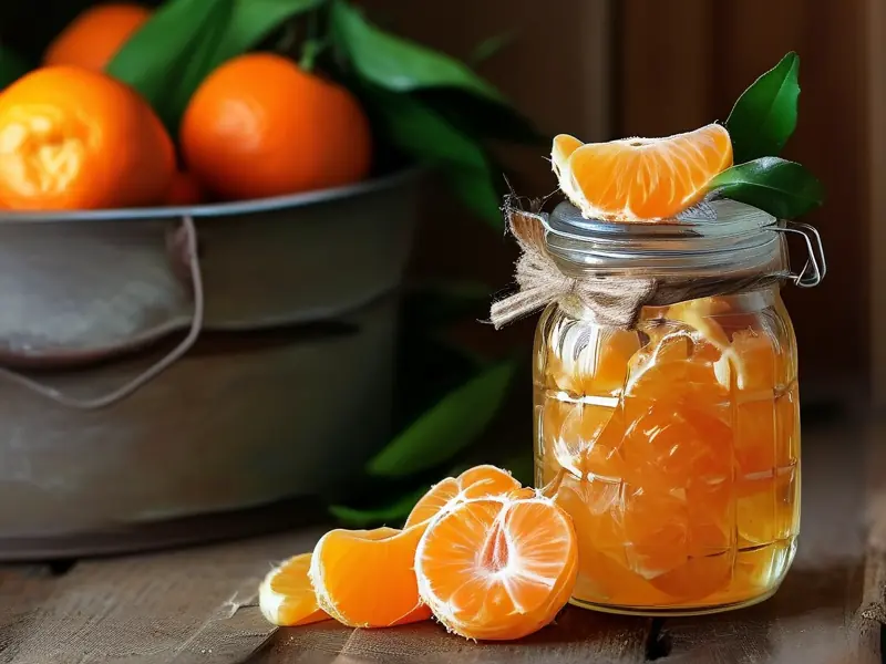 家庭自制桔子酒的详细步骤与工具展示