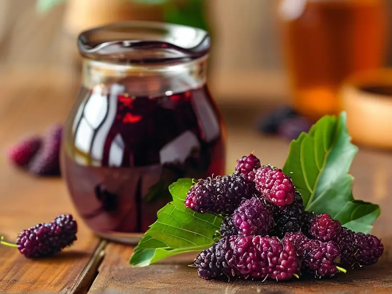 正宗桑葚泡酒制作过程展示