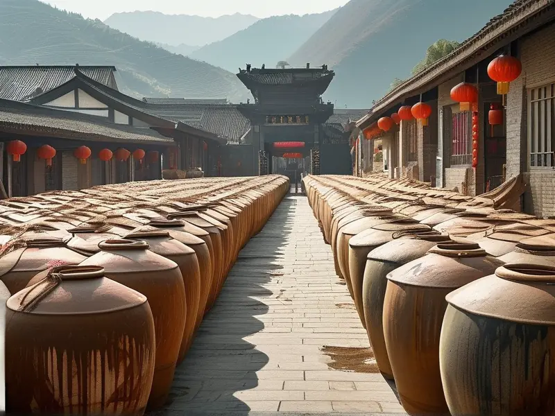 陕西凤香醇酿酒业有限公司酿酒车间