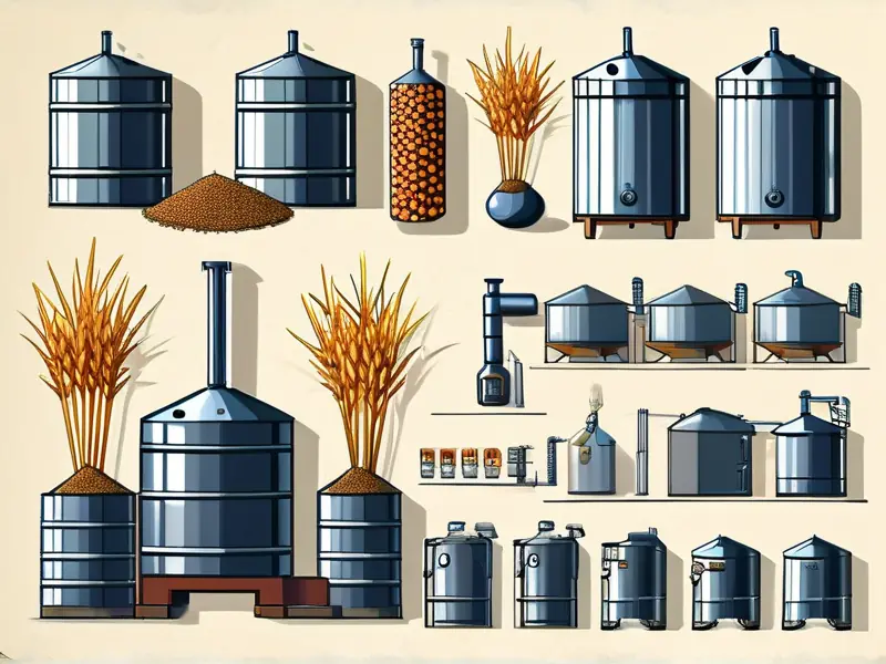 甜高粱酿酒过程展示