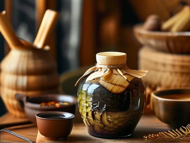 甜酒发酵过程展示