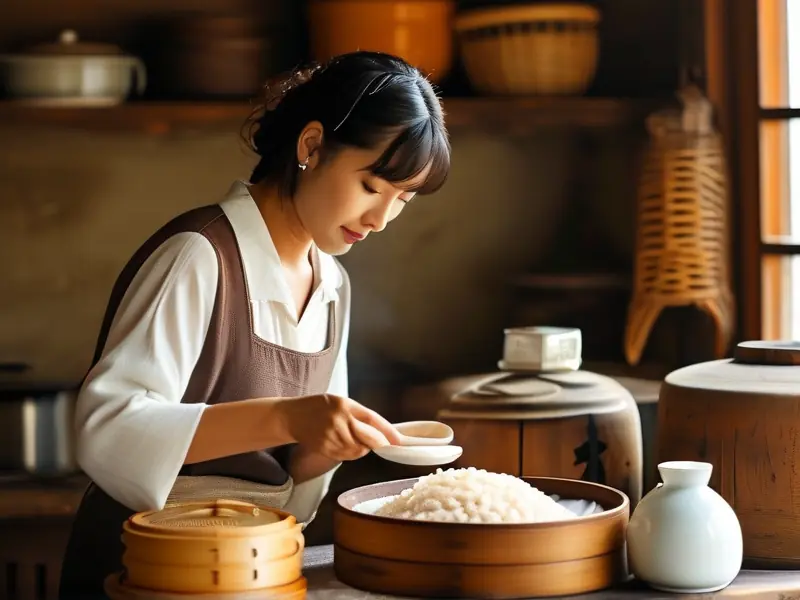 家庭自制甜米酒的详细步骤