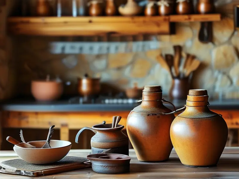 传统土法家庭酿酒设备实景展示