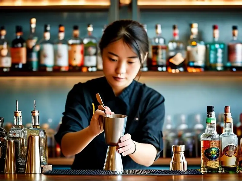 潍坊调酒师培训现场教学